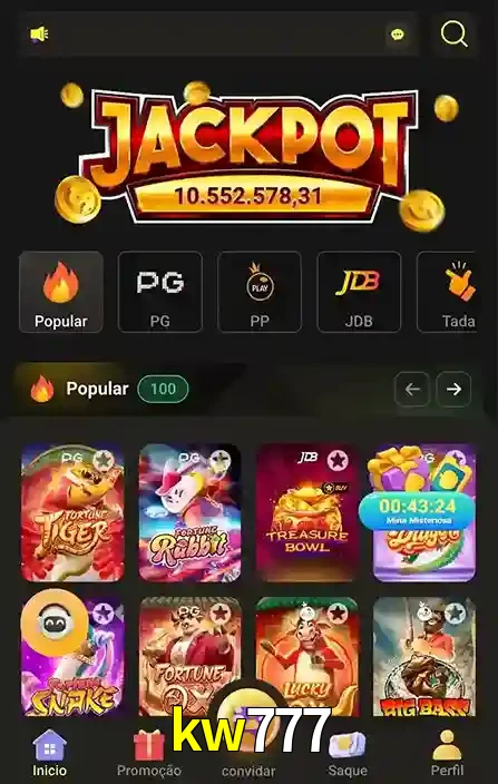 Promoções Especiais no kw777 App